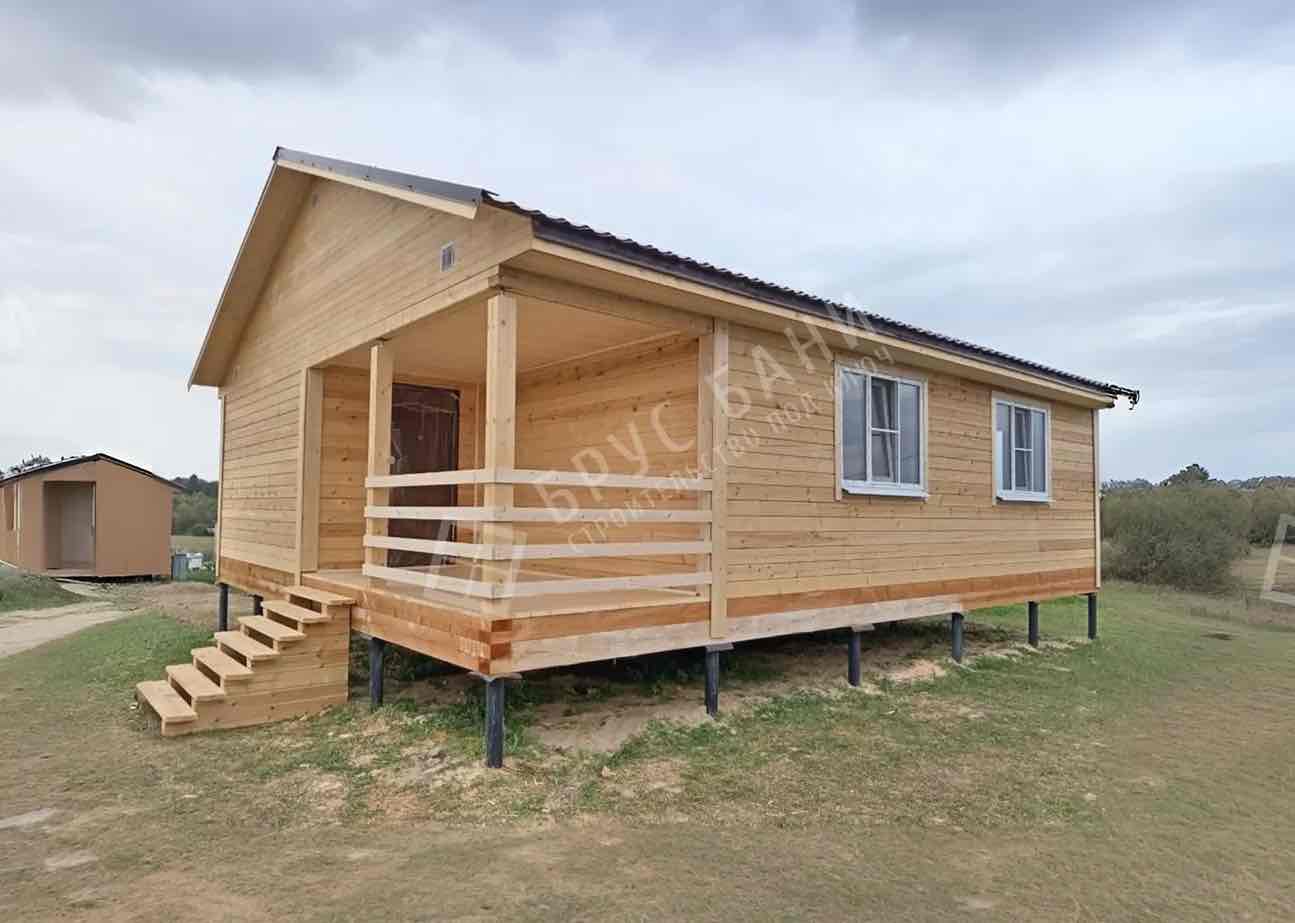 Дом из бруса 8х10 Томск