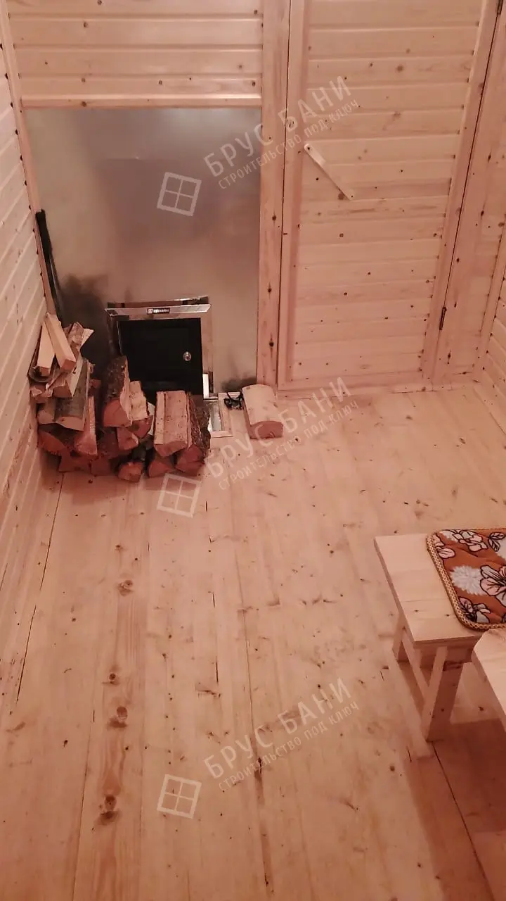 Готовая баня 2.3х7