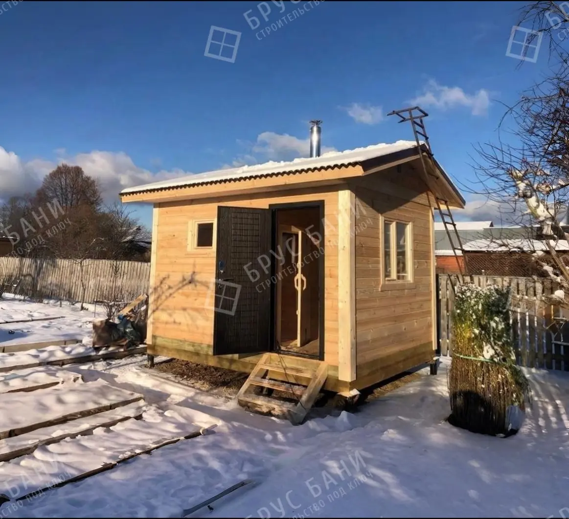 Баня из бруса 3х4