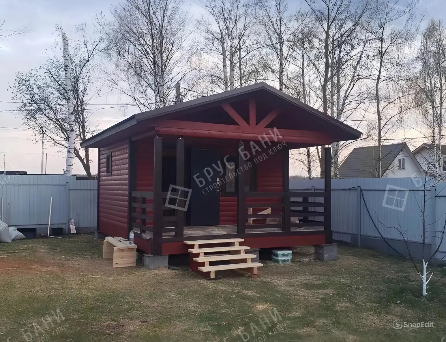 Баня из бруса 4,5х6