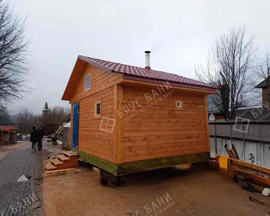 Баня из бруса 4х5 Тотьма
