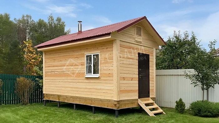 Баня из бруса 3х6 Кашин