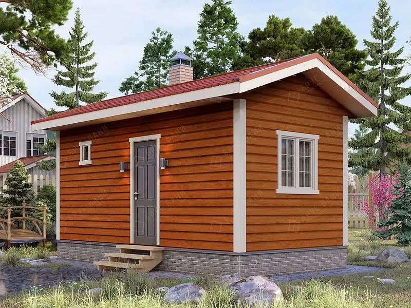 Баня из бруса Мышкин 3x6