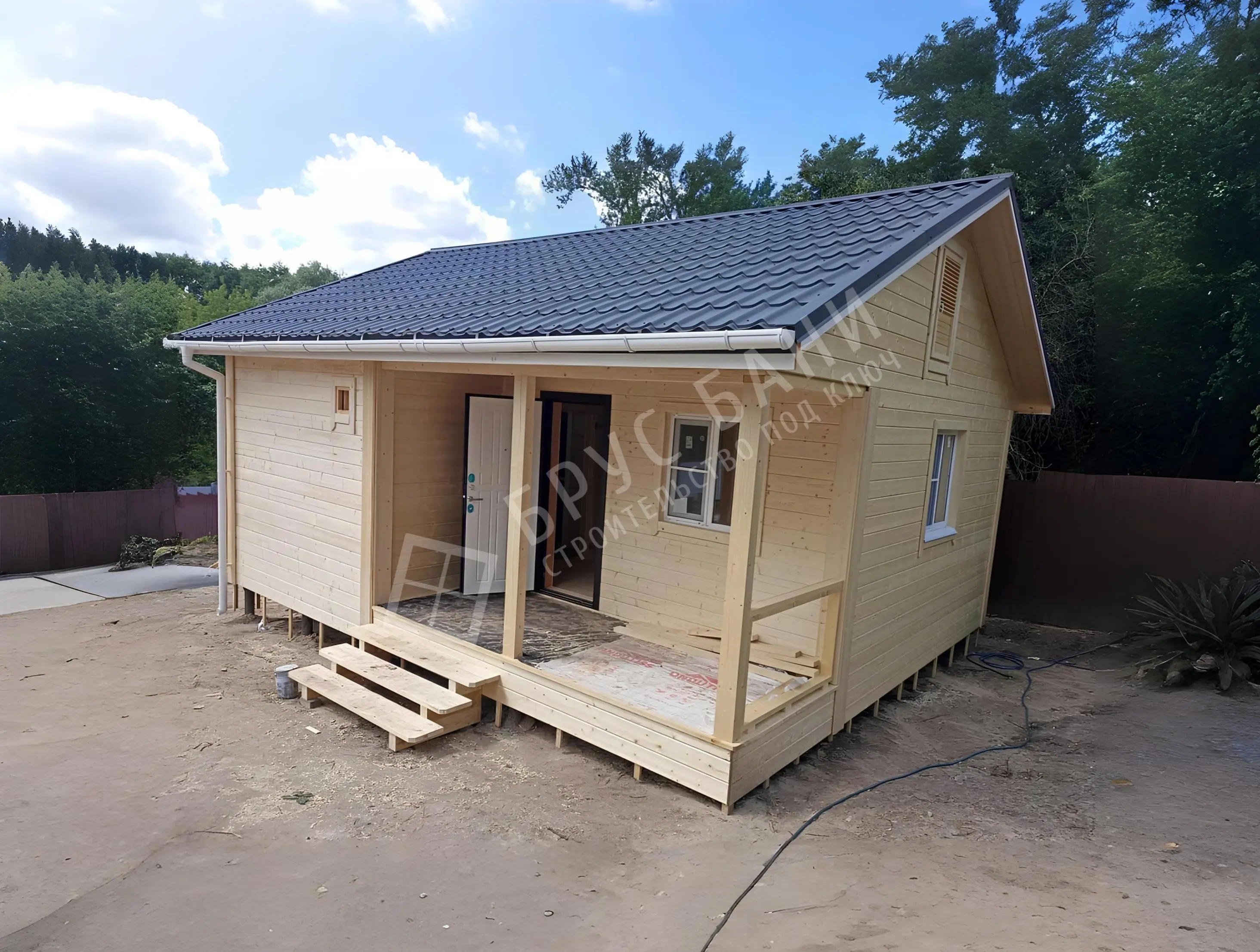 Каркасная баня 6х7. Номер договора 234897