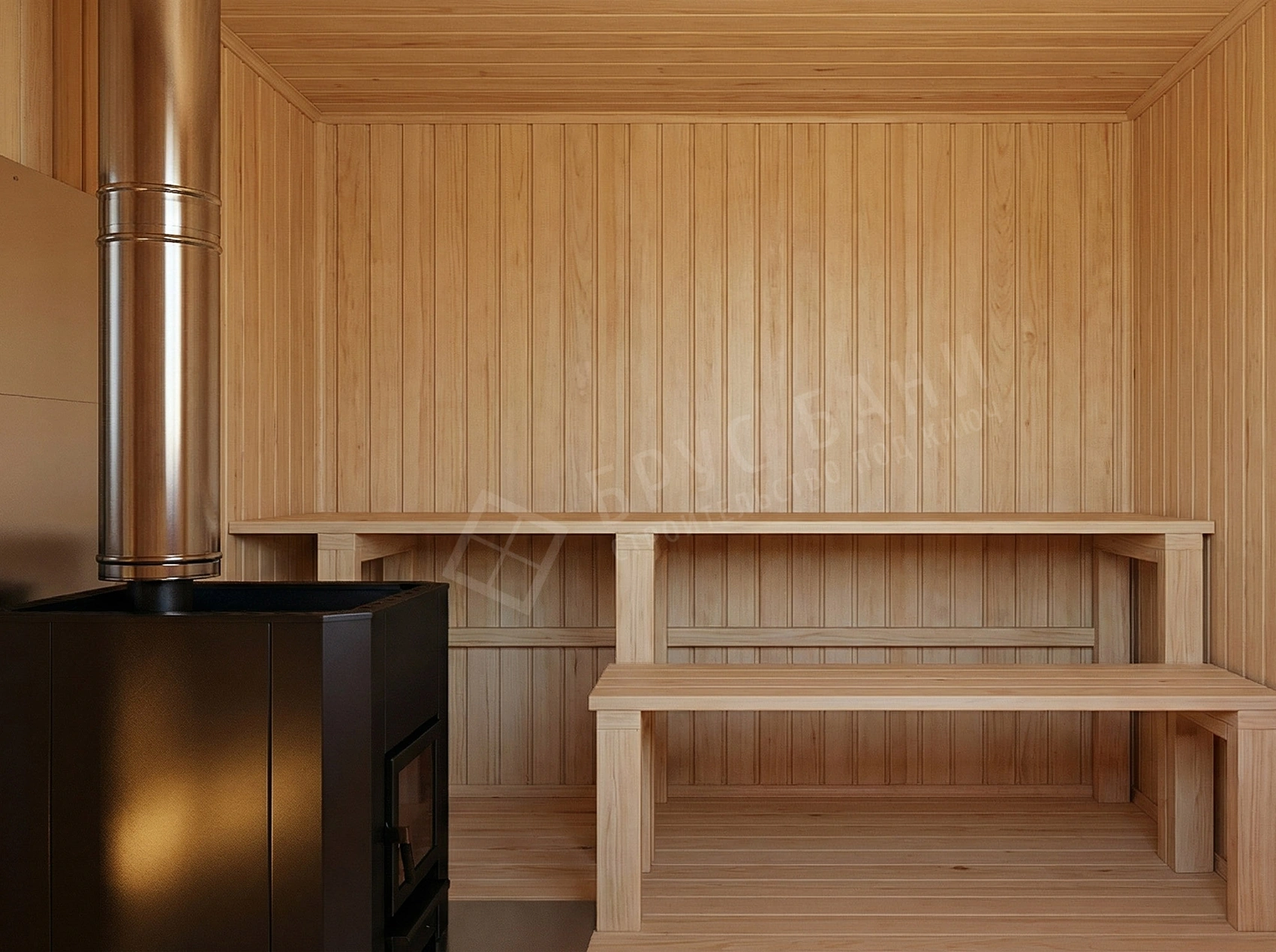 Полок в парной