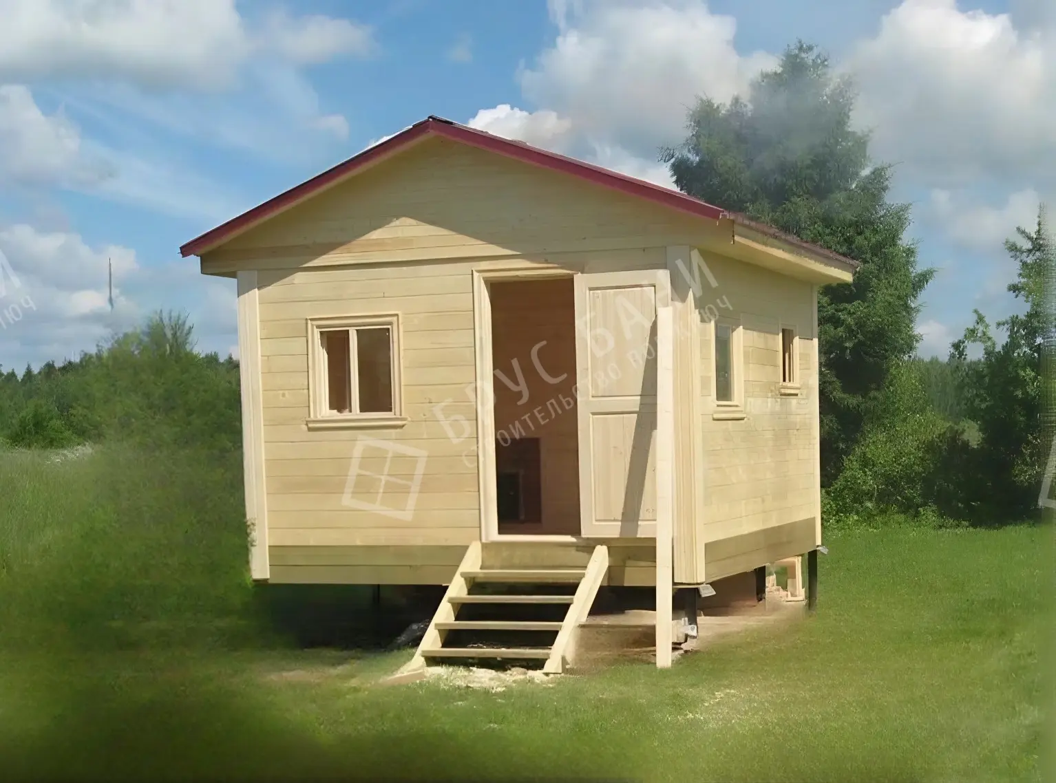Каркасная баня 4х4 Красногорск