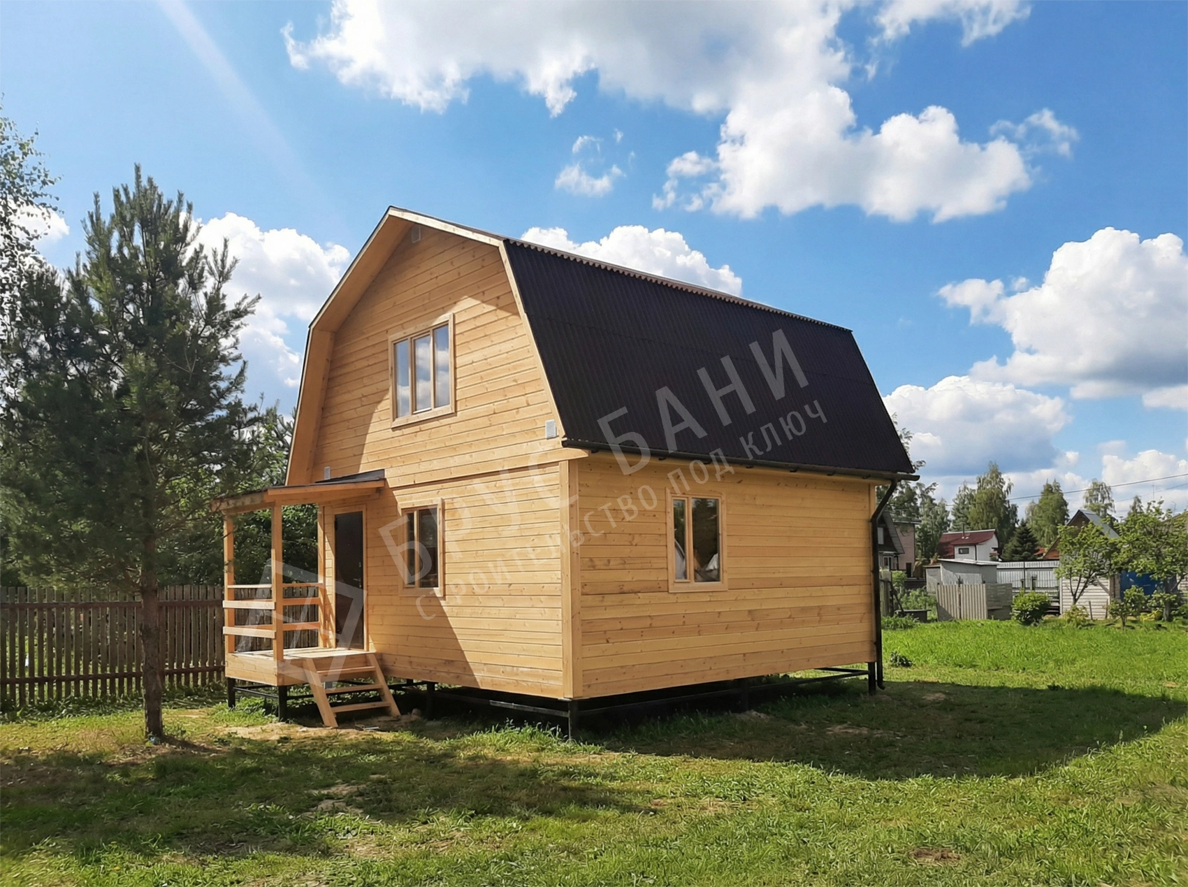 Дом из бруса 6х6