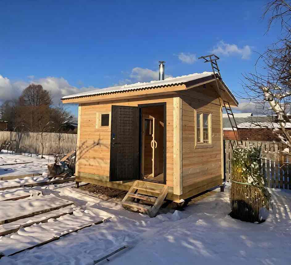 Баня из бруса 3х4 Баня из бруса 3х4