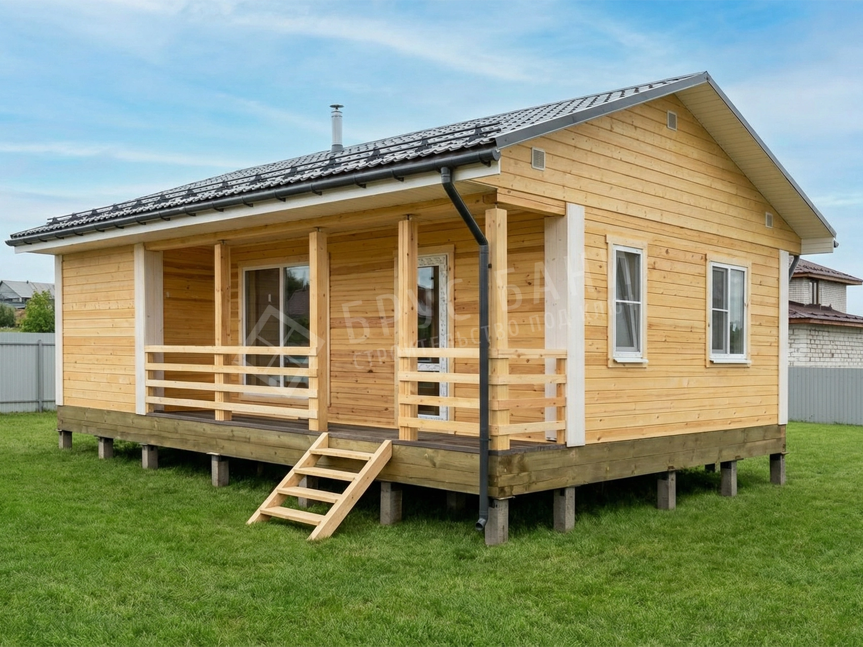 Баня из бруса