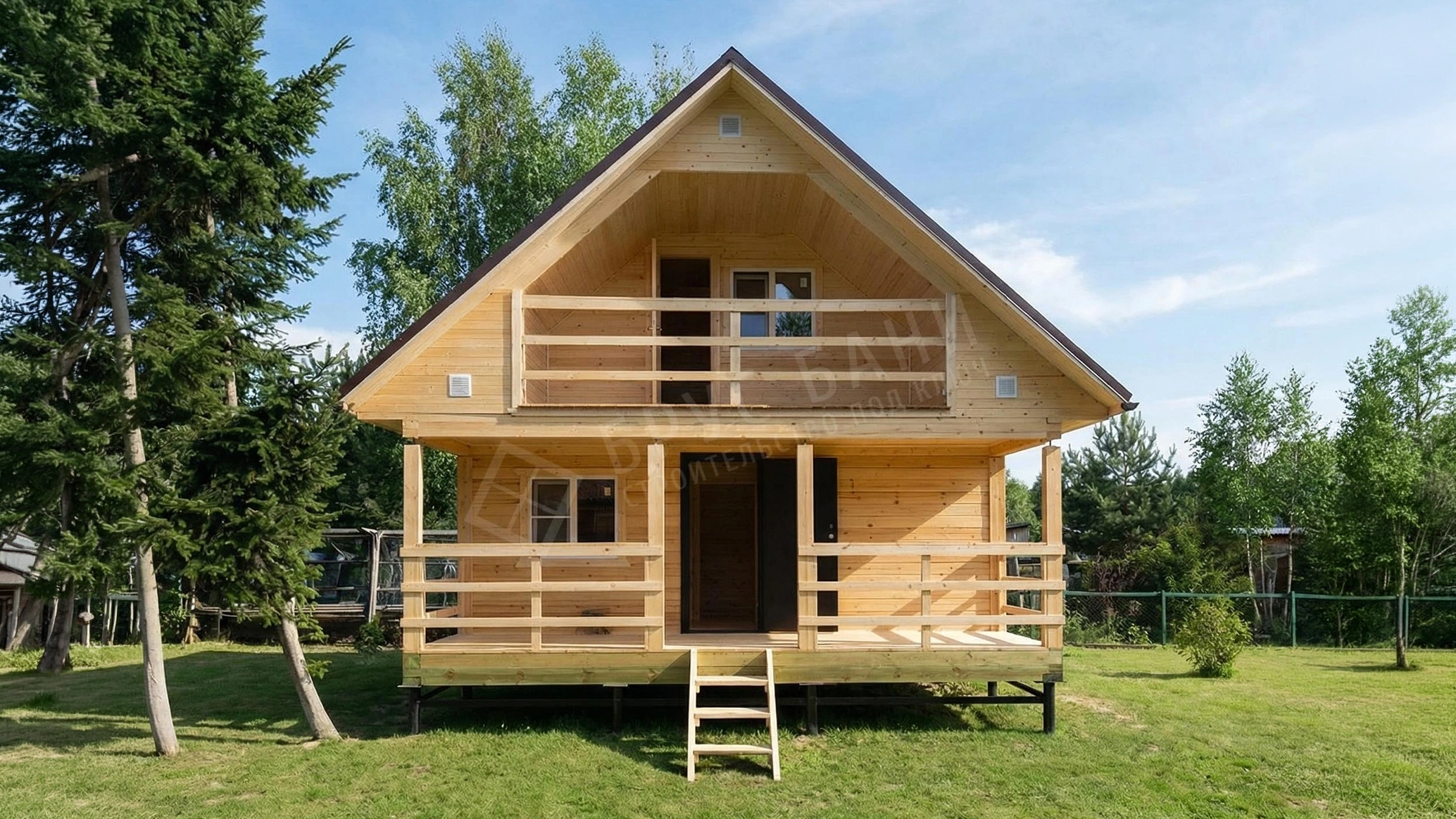 Баня из бруса 6х6 Всеволожск