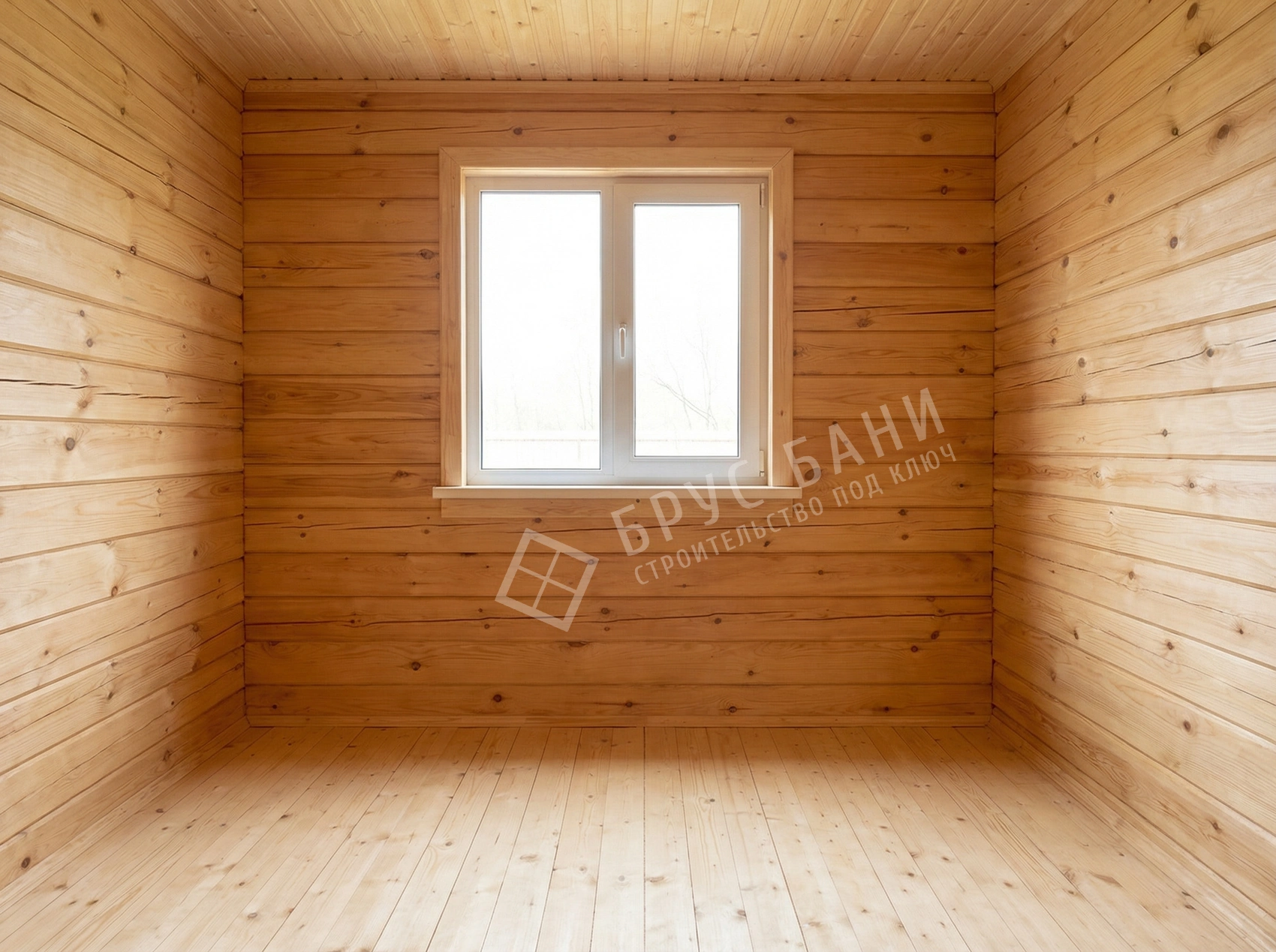 Внутренняя отделка дома из бруса 6х8