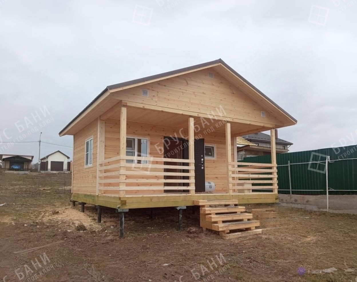 Баня из бруса 6х6 Чехов