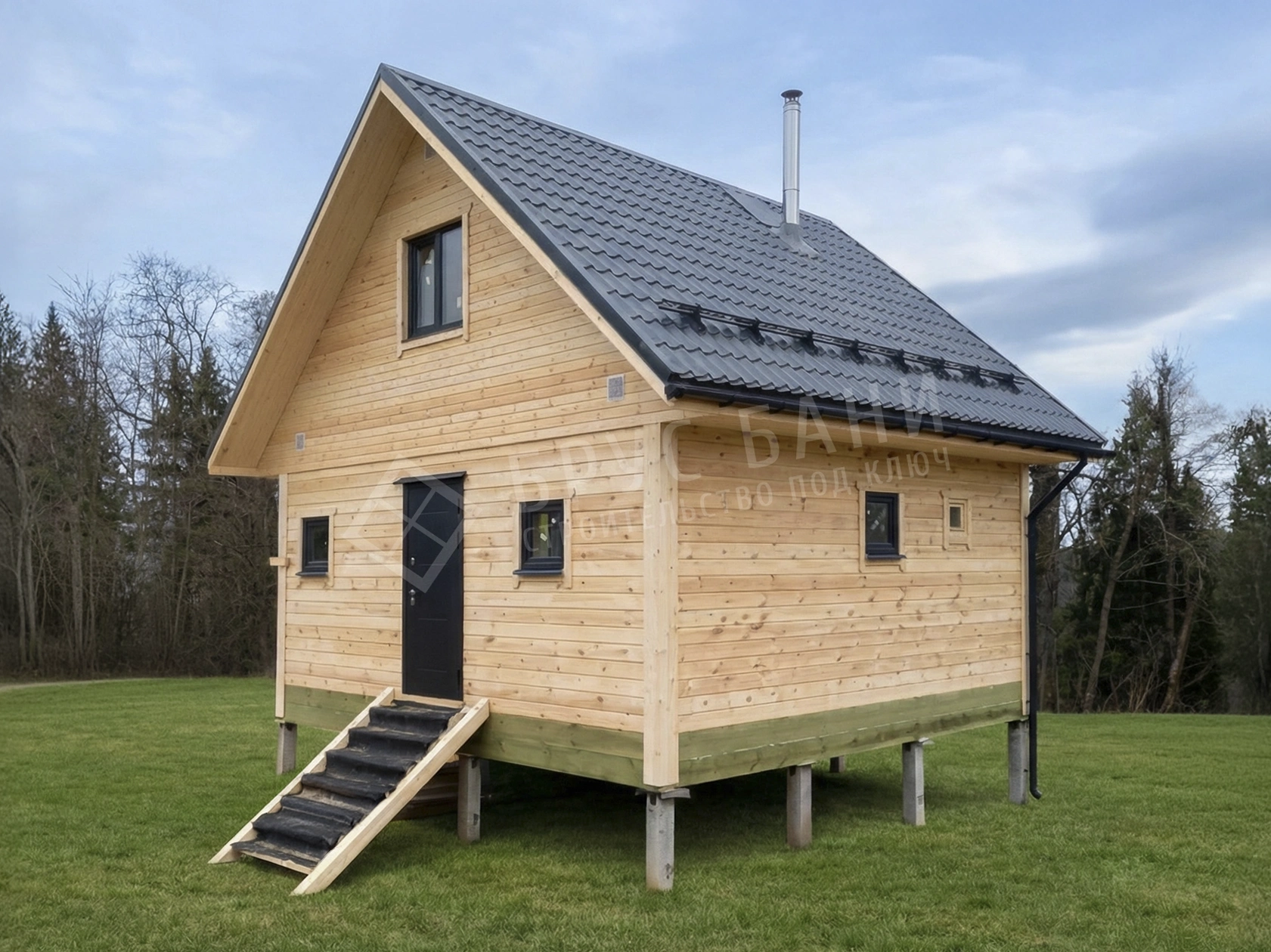 Баня из бруса 6х6