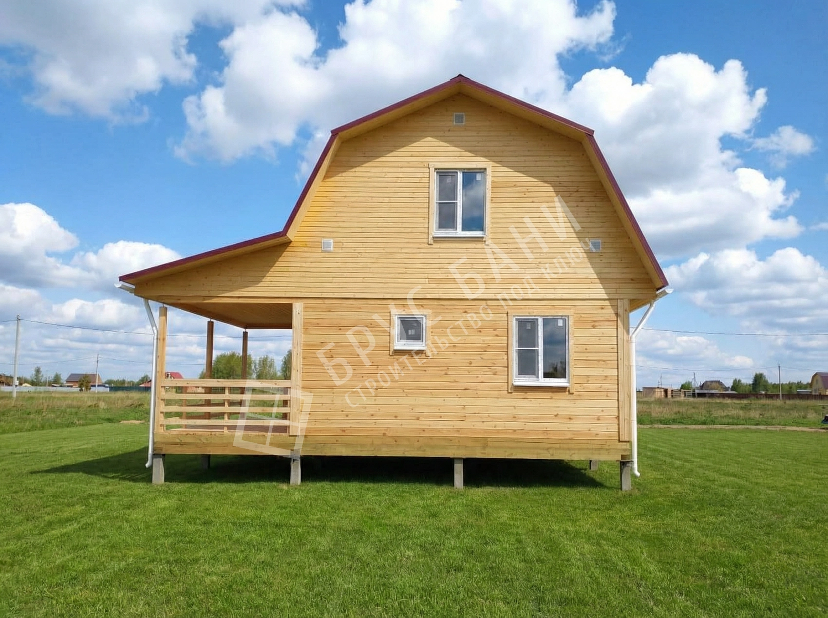 Дом из бруса под ключ
