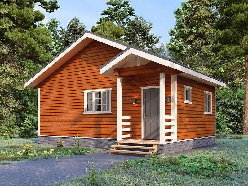 Баня из бруса Балашиха 5x8