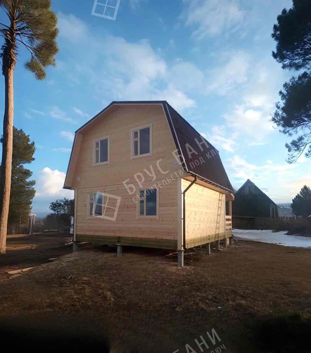 Дом из бруса 6х6 Ейск