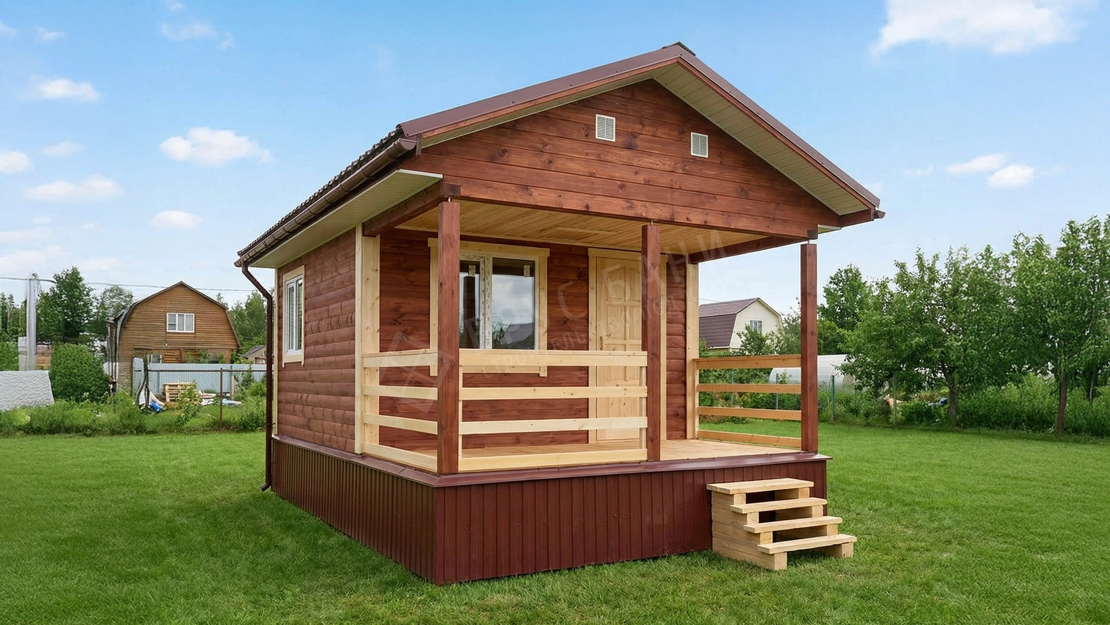 Баня из бруса 4х6 Смоленск