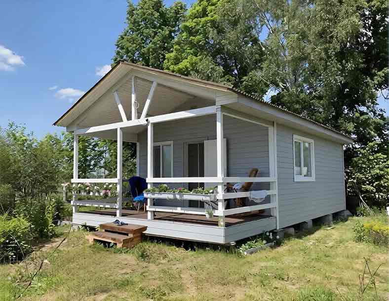 Каркасная баня 5х9.5