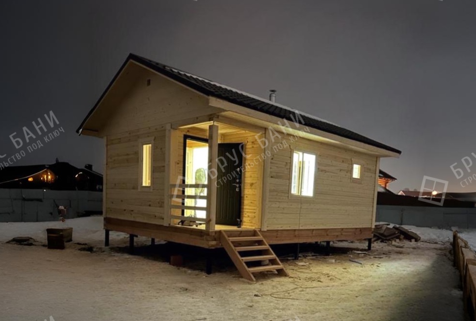 Баня из бруса 5х7 Великий Новгород
