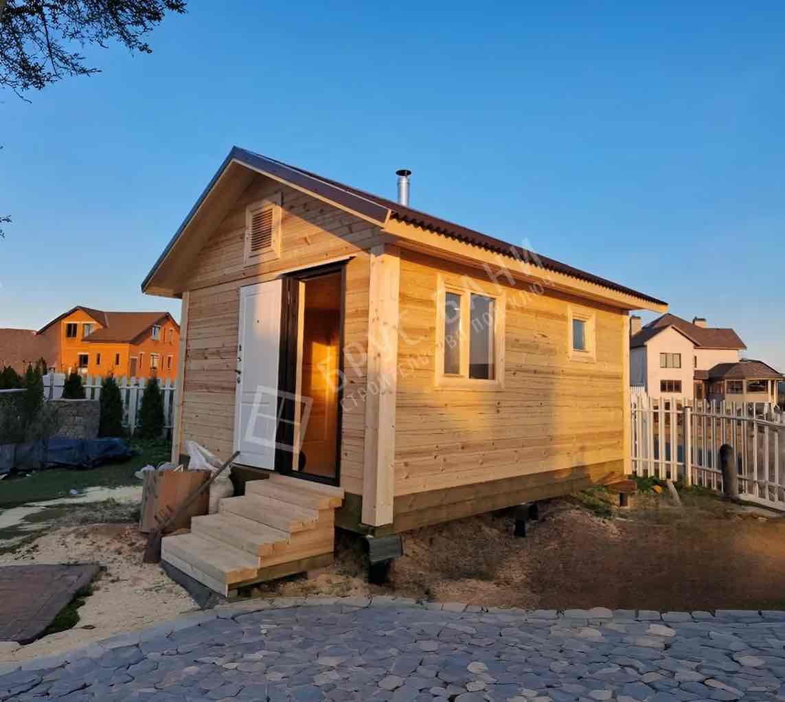 Баня из бруса 4х5 Луга