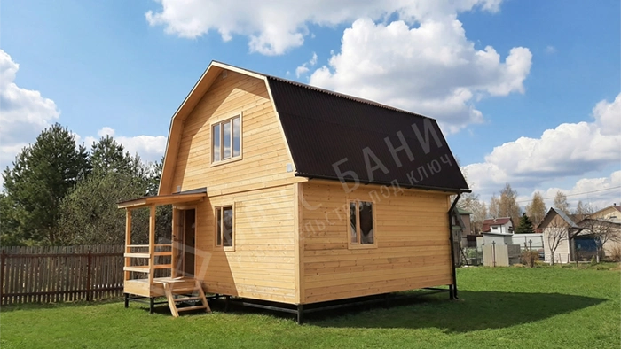 Дом из бруса 6х6 Ейск