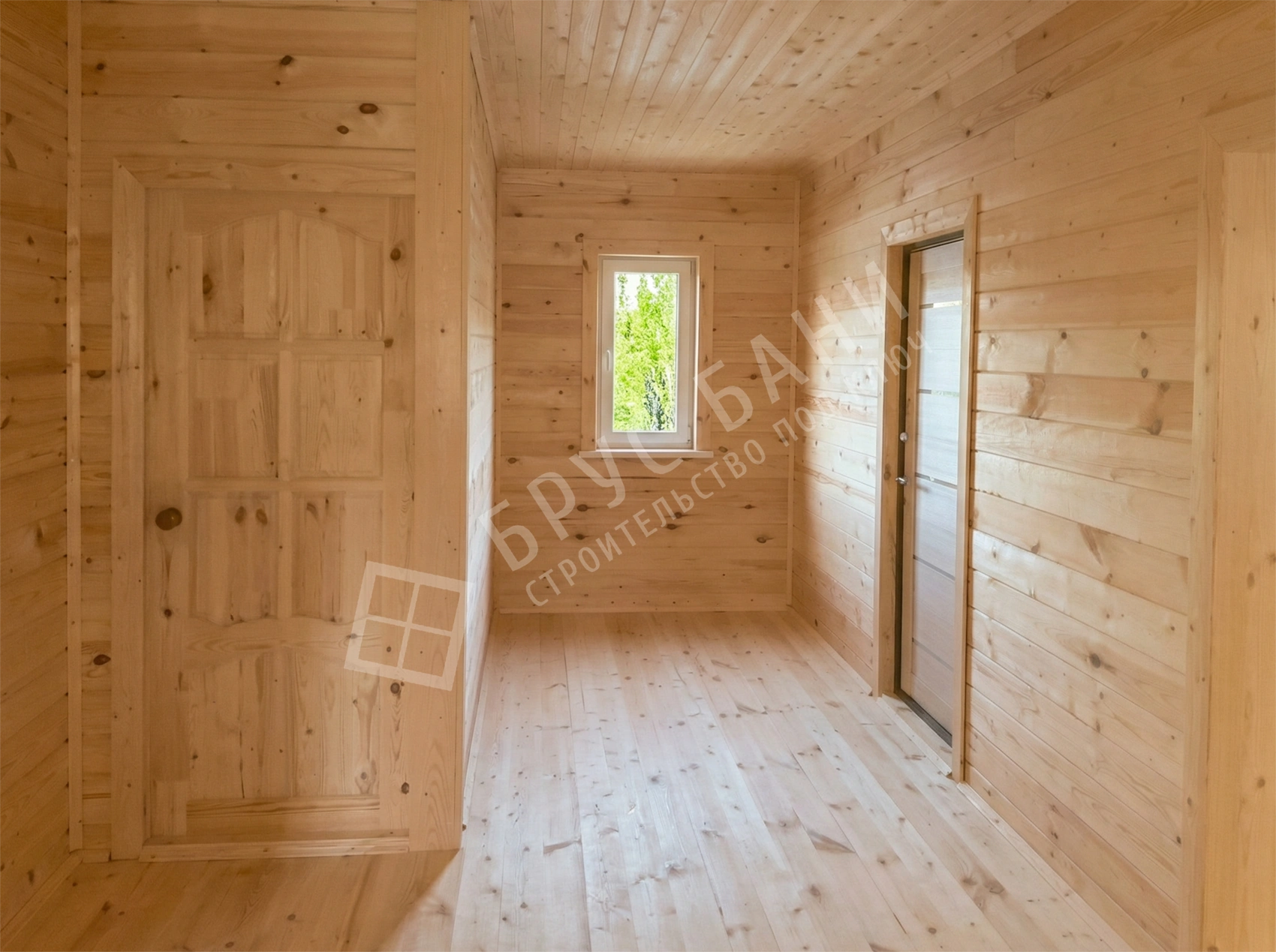 Деревянные двери в доме