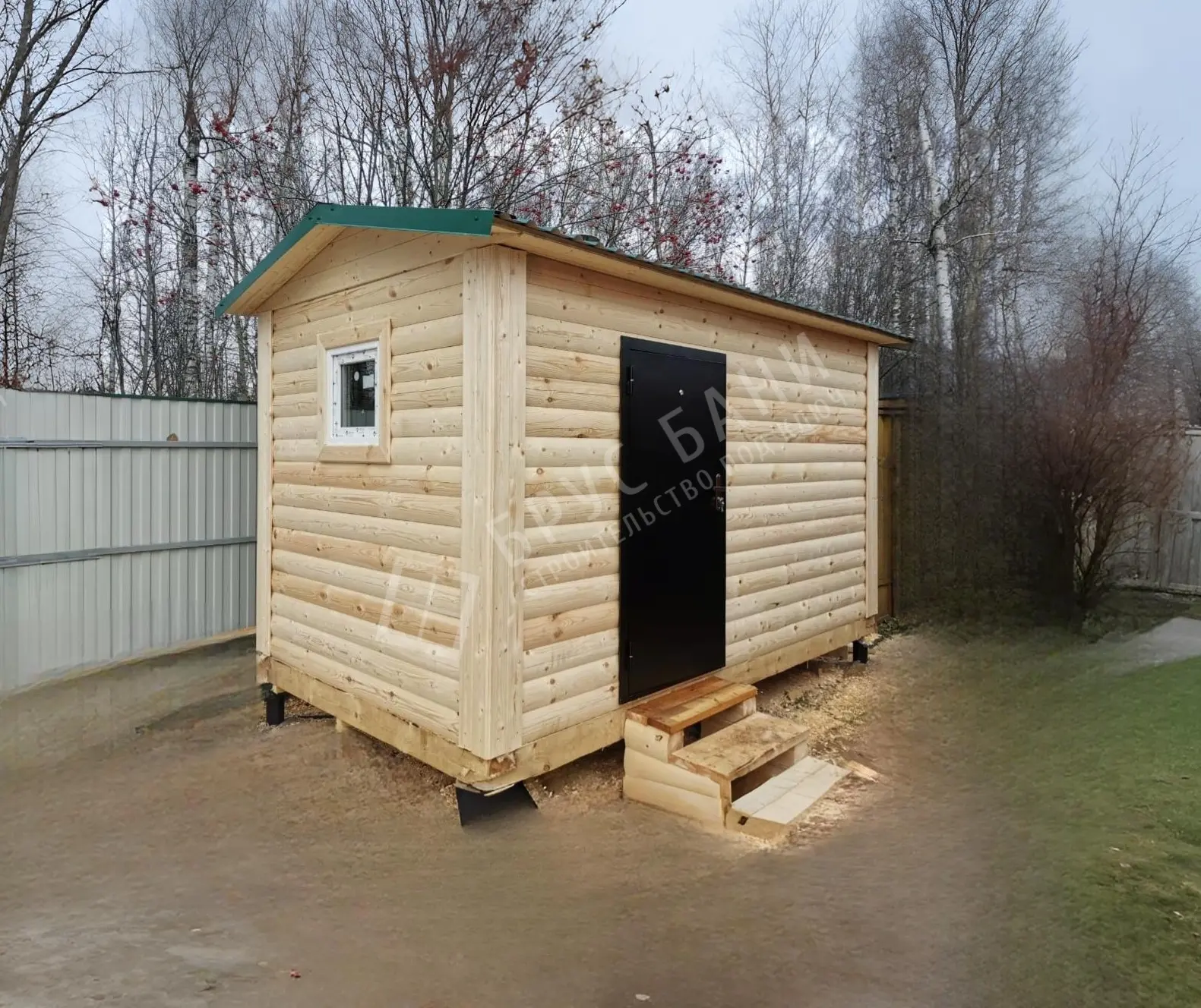 Мобильная баня 2,3х4