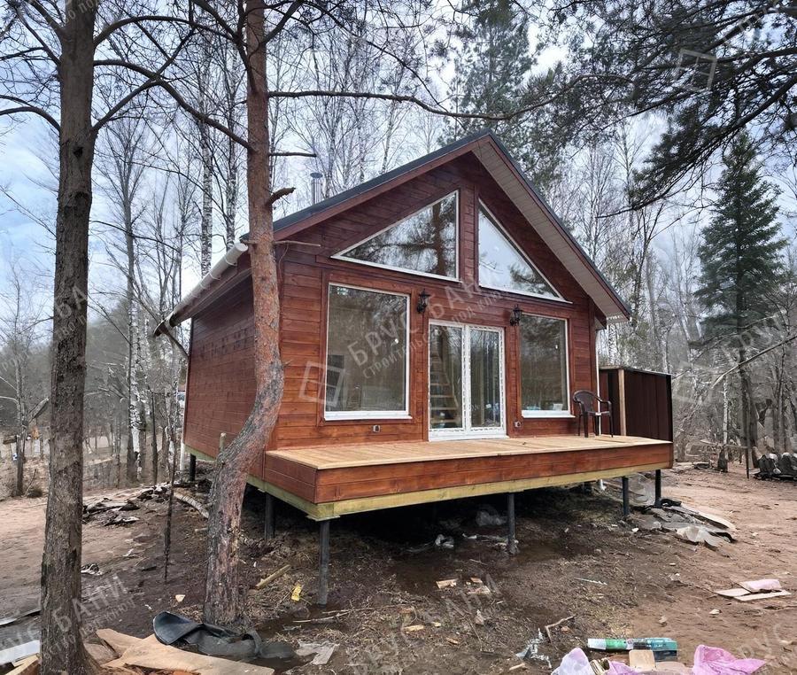 Каркасная баня 5х6 Высоцк