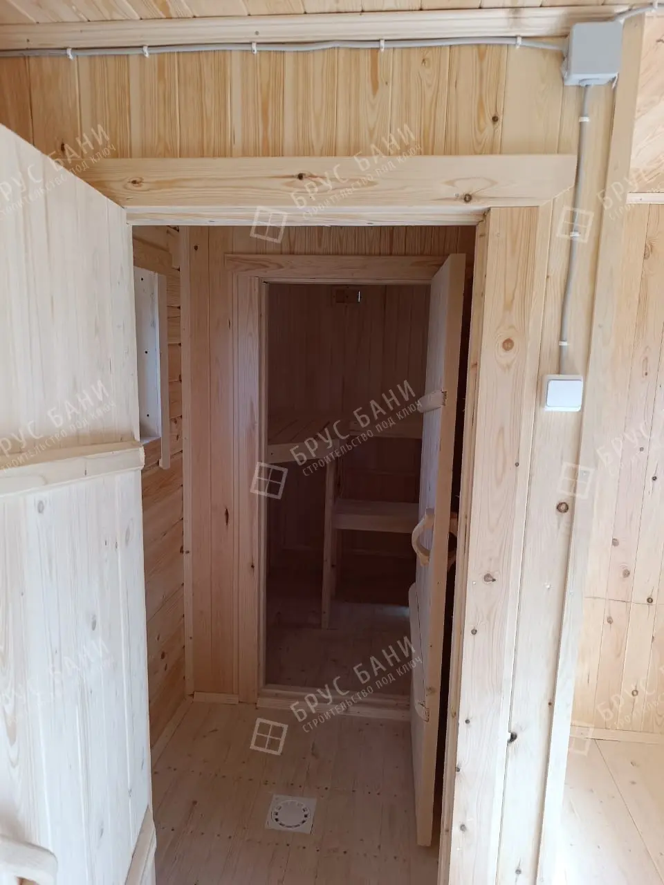 Внутренняя отделка в бане