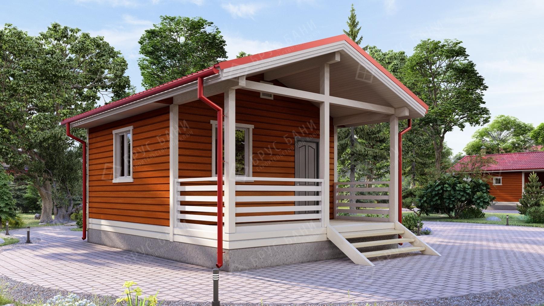 Каркасный дом 5x7