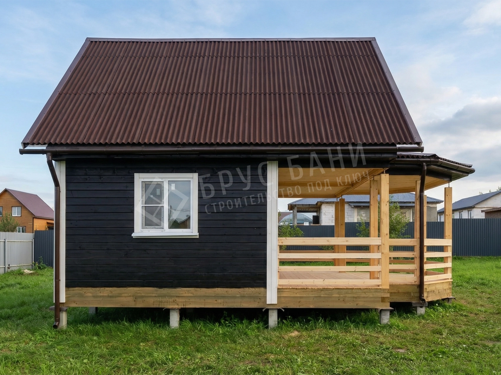 Баня из бруса 6х6