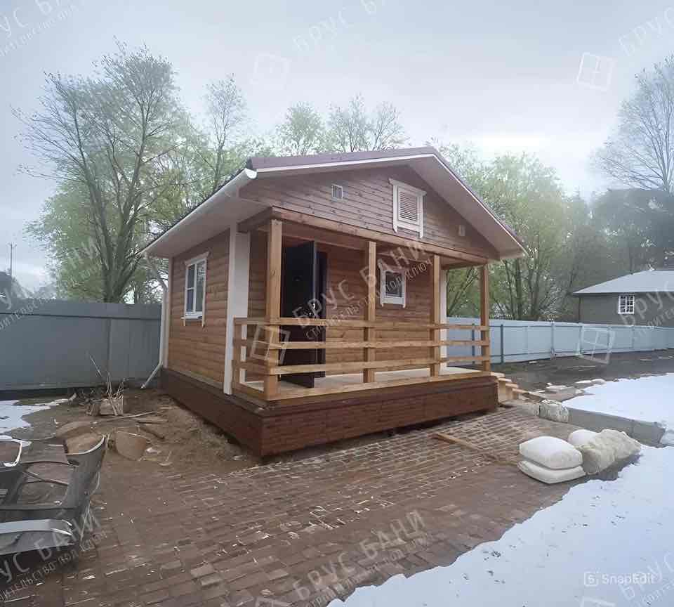 Баня из бруса 4.5х5 Тихорецк