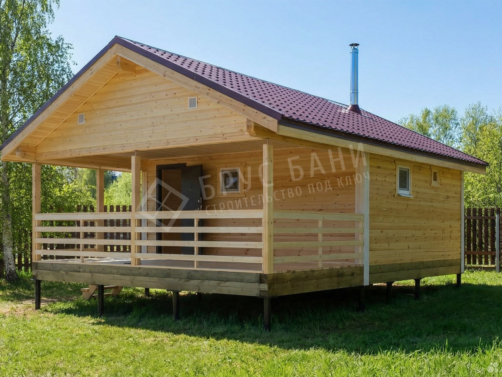 Баня из бруса 