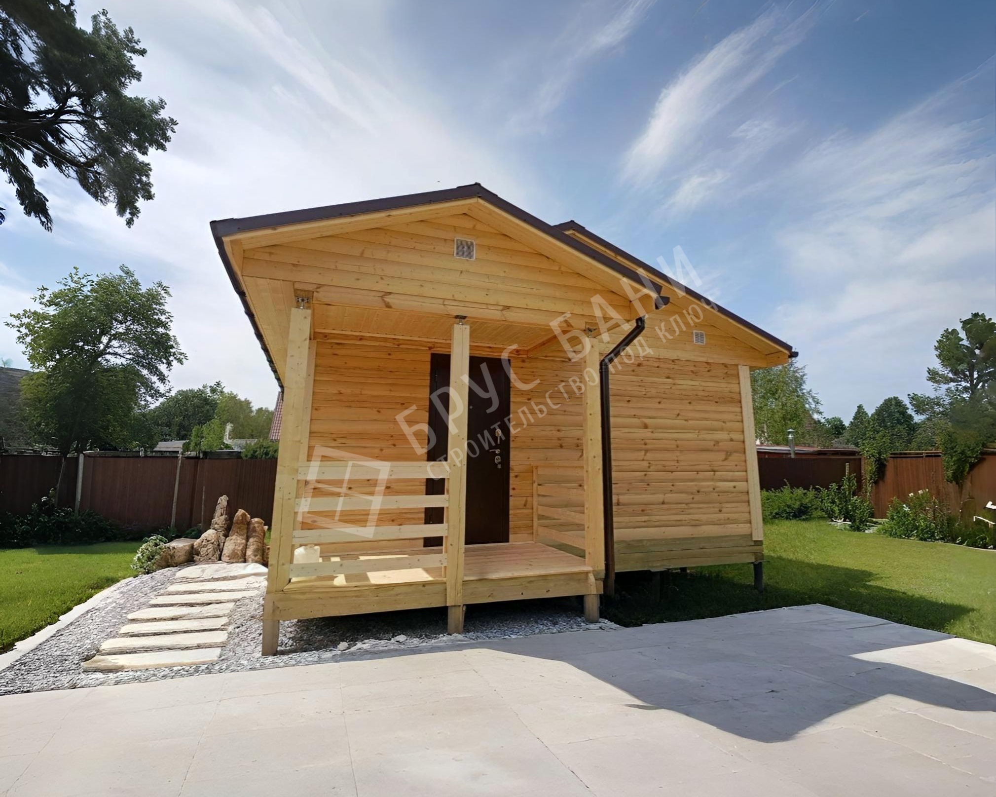 Баня из бруса 6х6 Гаврилов Ям