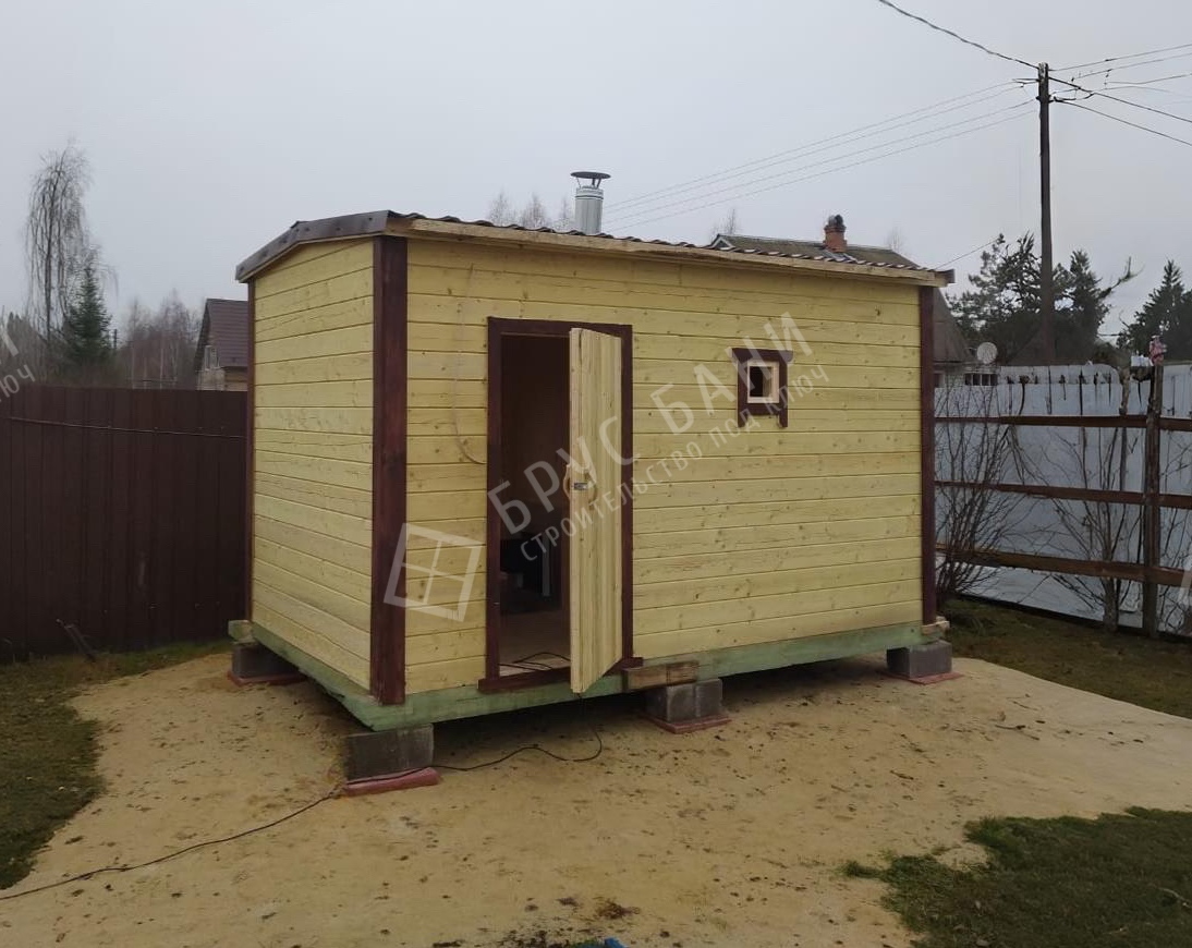 Готовая баня 2.3х4 Руза