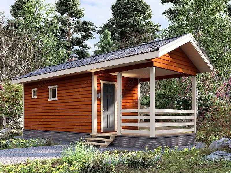 Баня из бруса Воскресенск 3x9