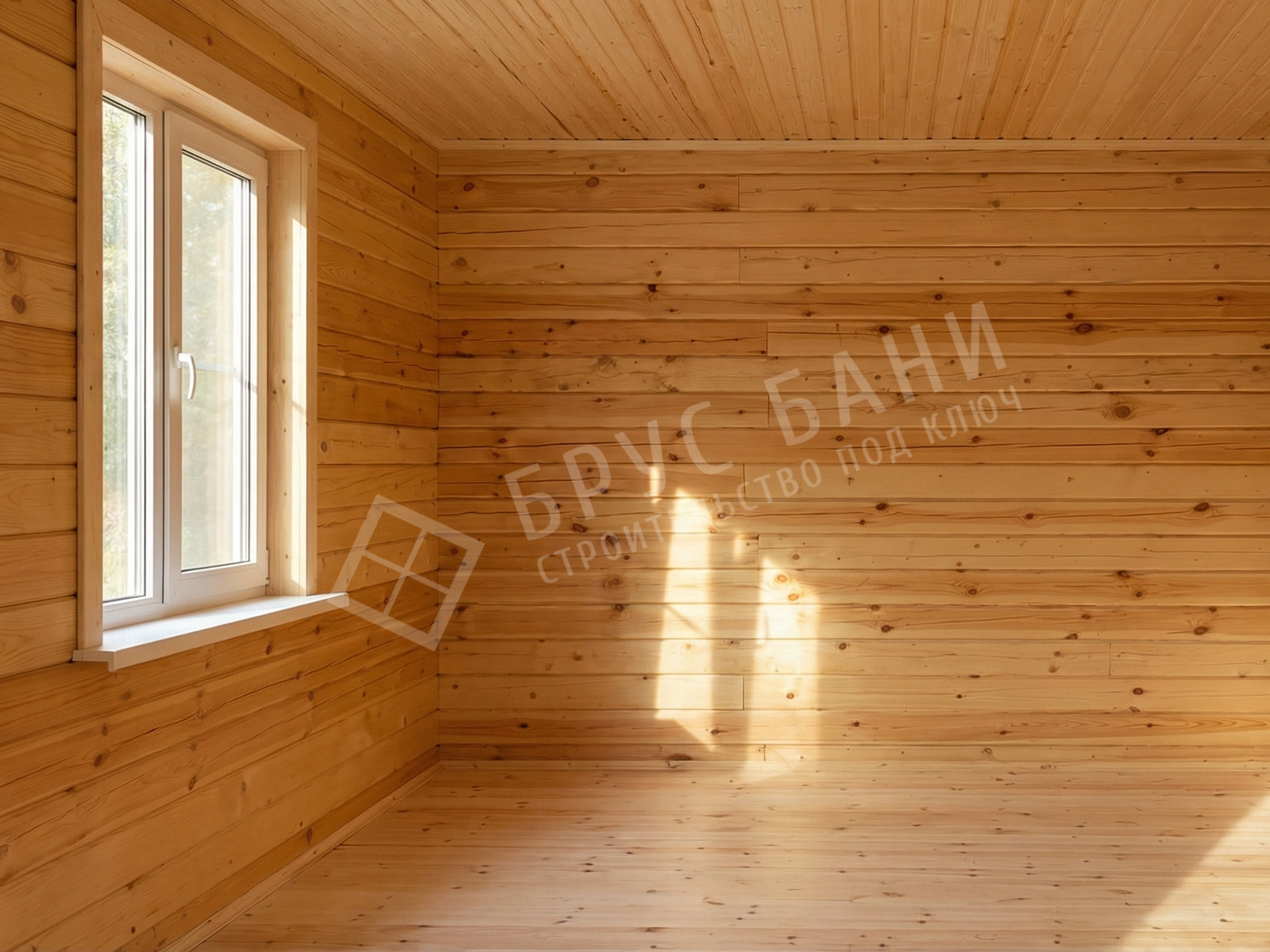Внутренняя отделка бани
