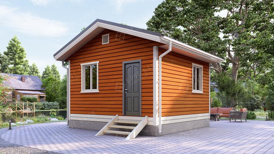 Каркасный дом Стерлитамак 5x5