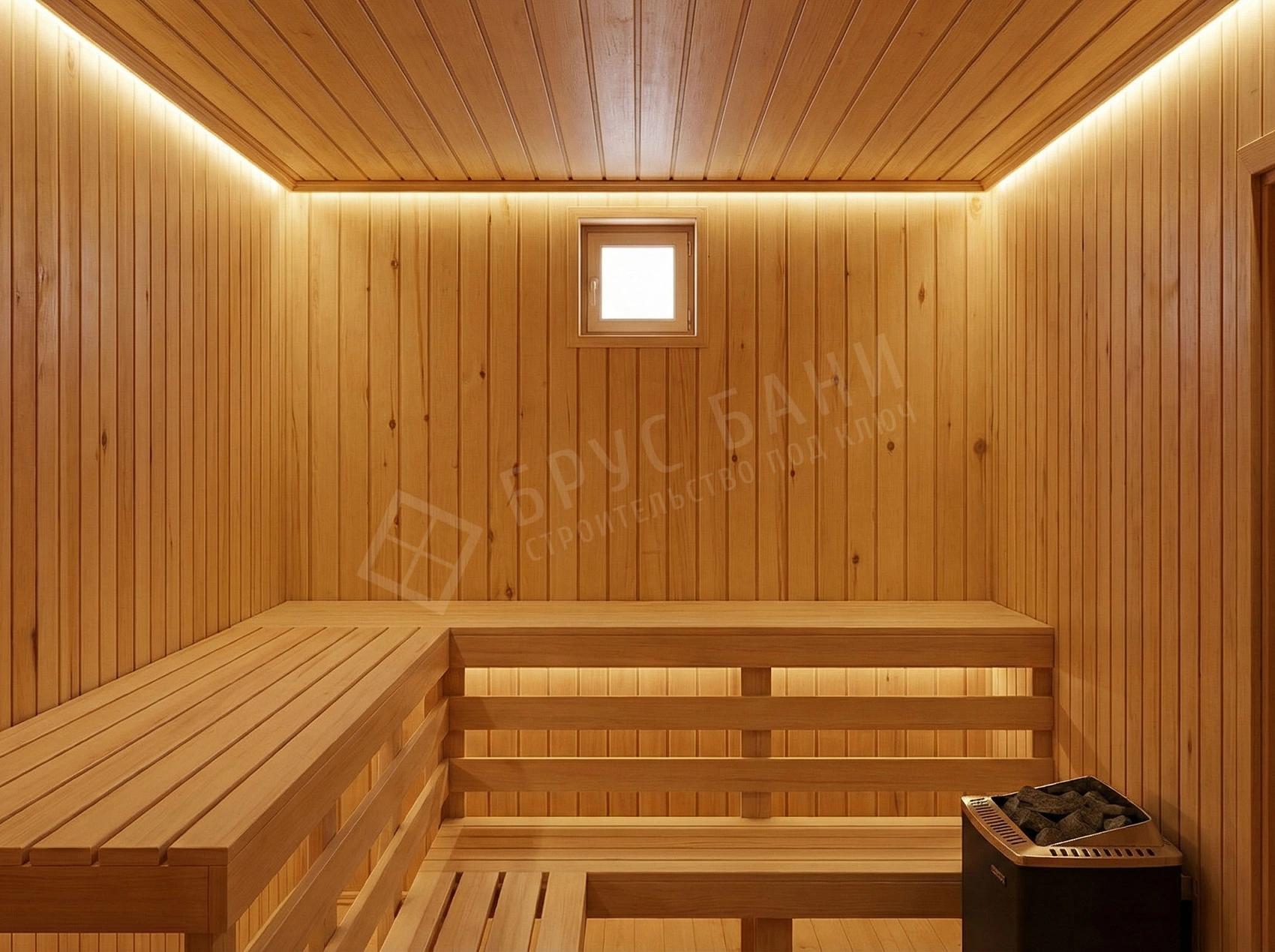 Полок в парной