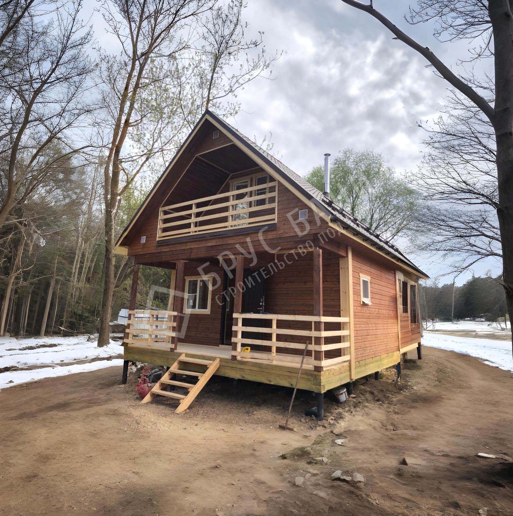 Баня из бруса 6х6 Всеволожск