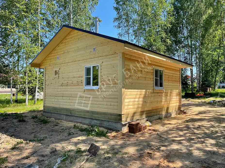 Баня из бруса 6х6 Реутов