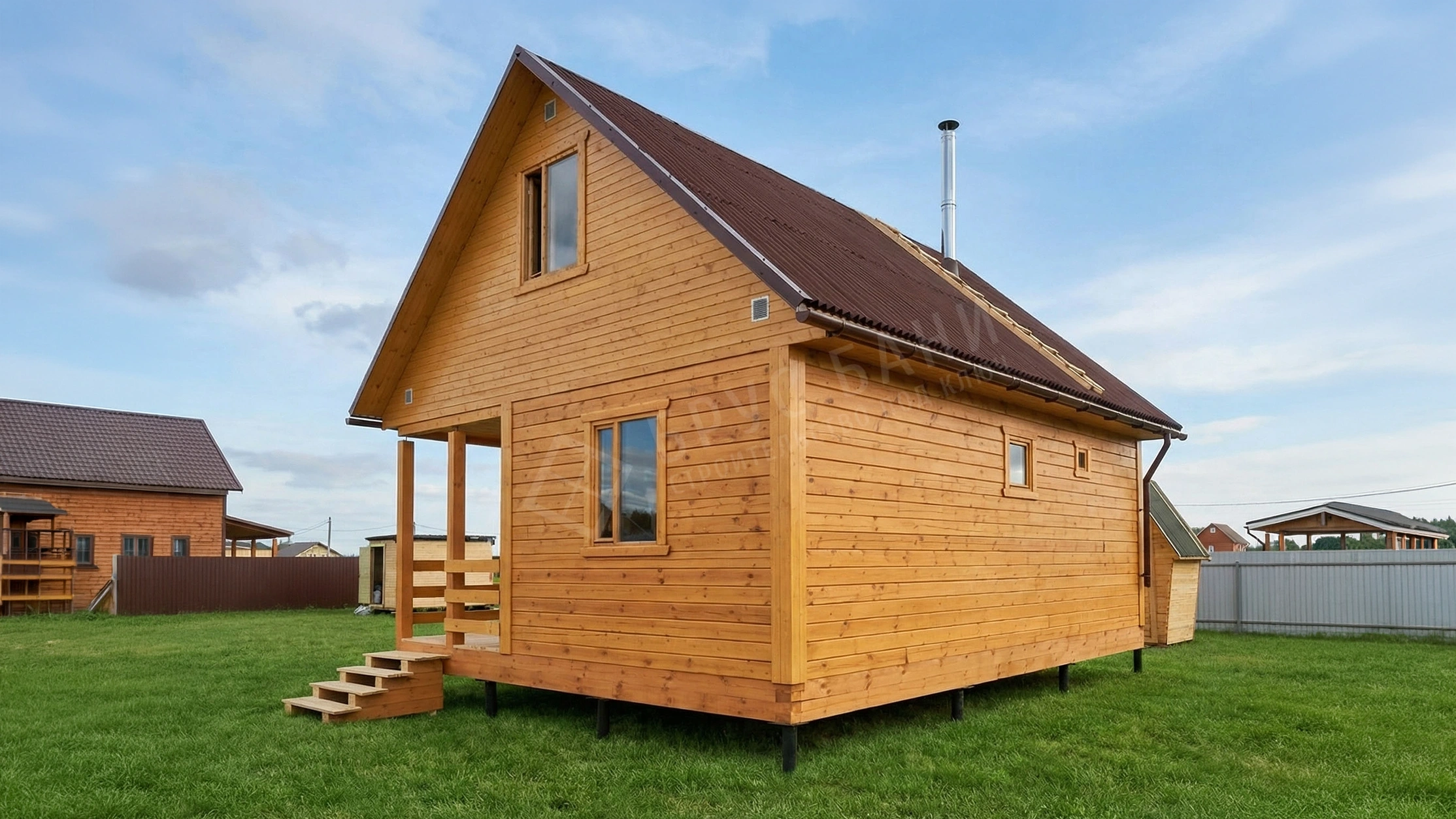 Баня из бруса  5х5 Кузнецк