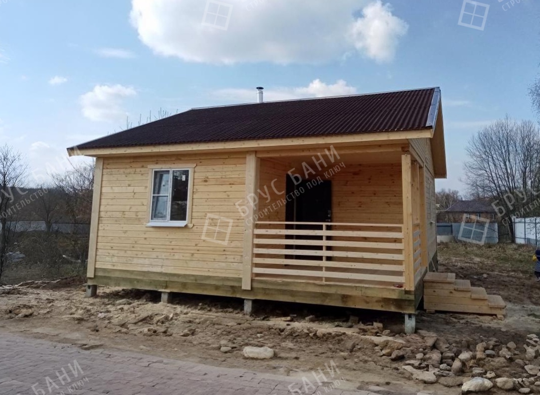 Баня из бруса 7х8 Светогорск