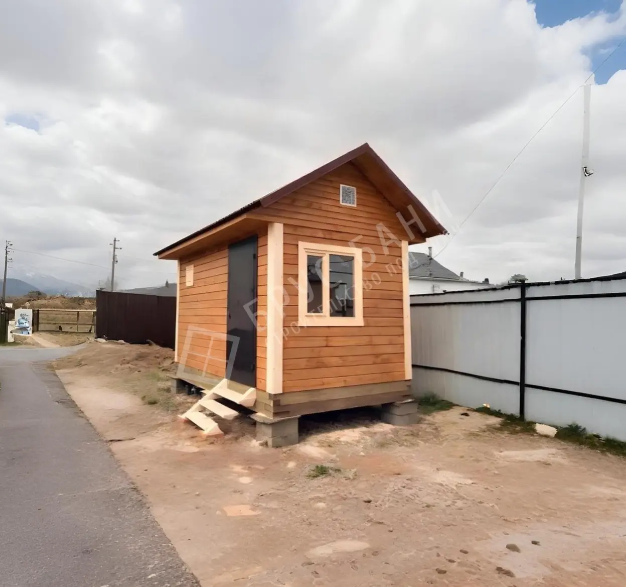 Баня из бруса  2,5х4