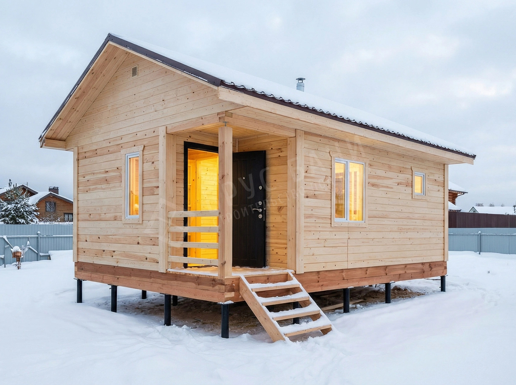 Баня из бруса 5х7