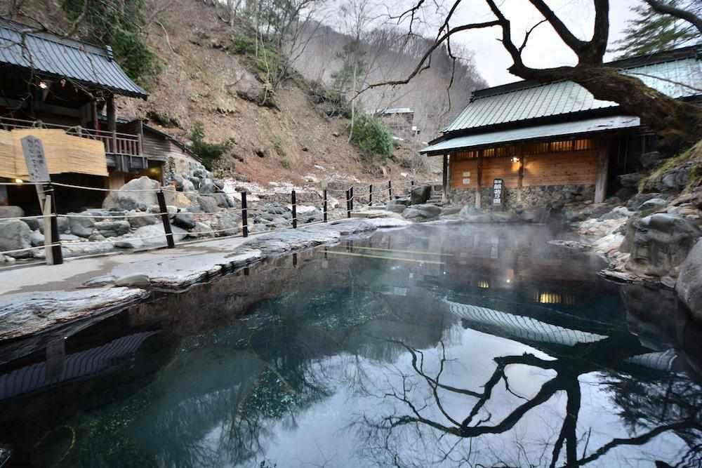 японская баня