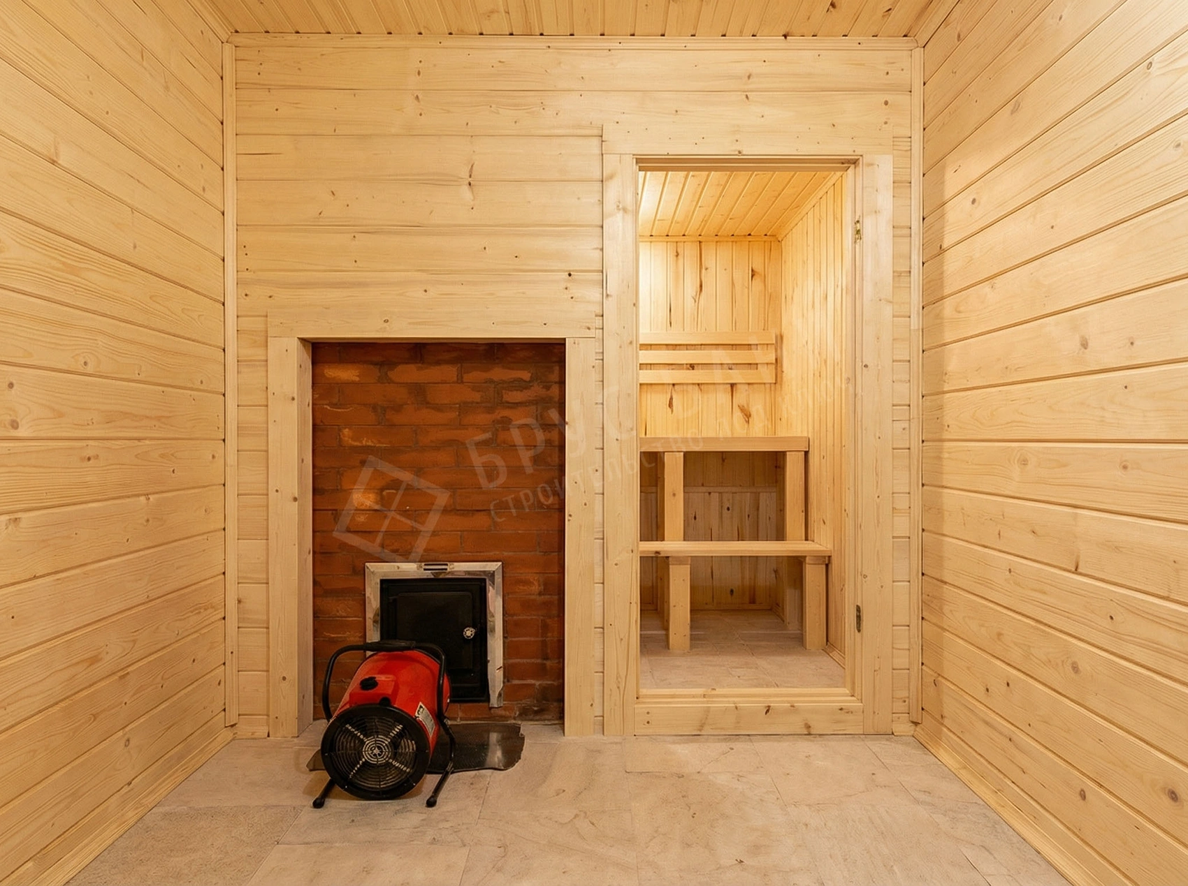 Внутренняя отделка в бане