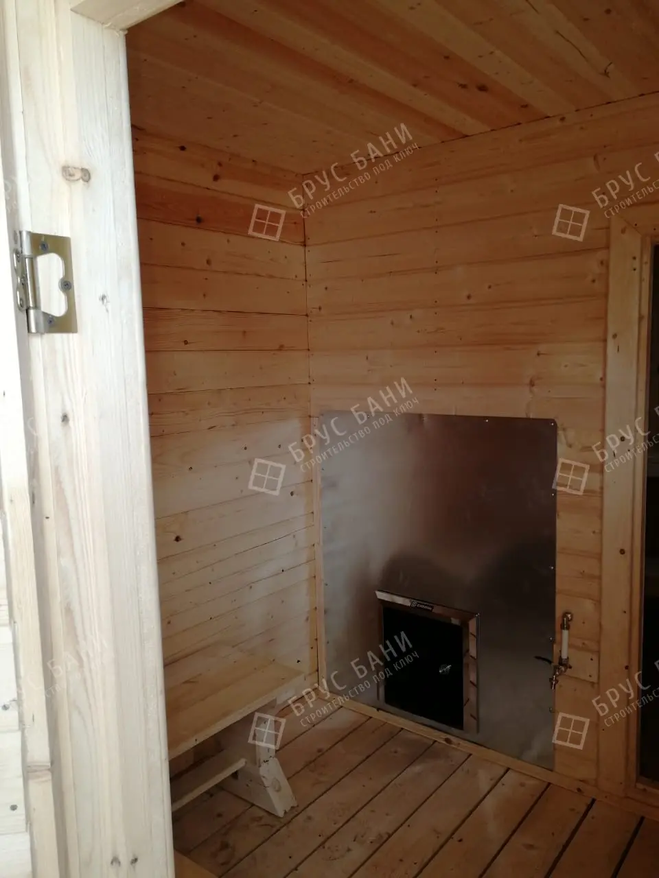 Портал печи в бане
