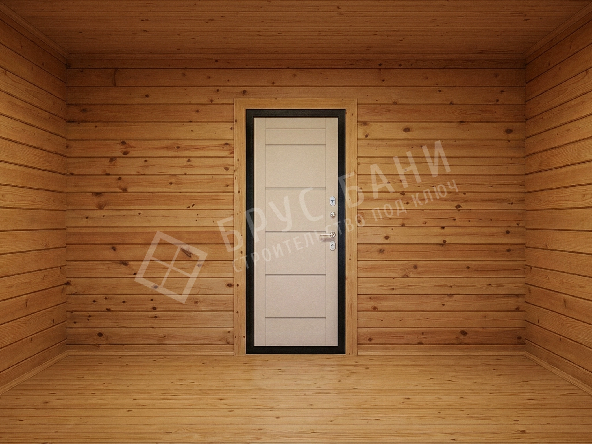 Входная дверь в бане