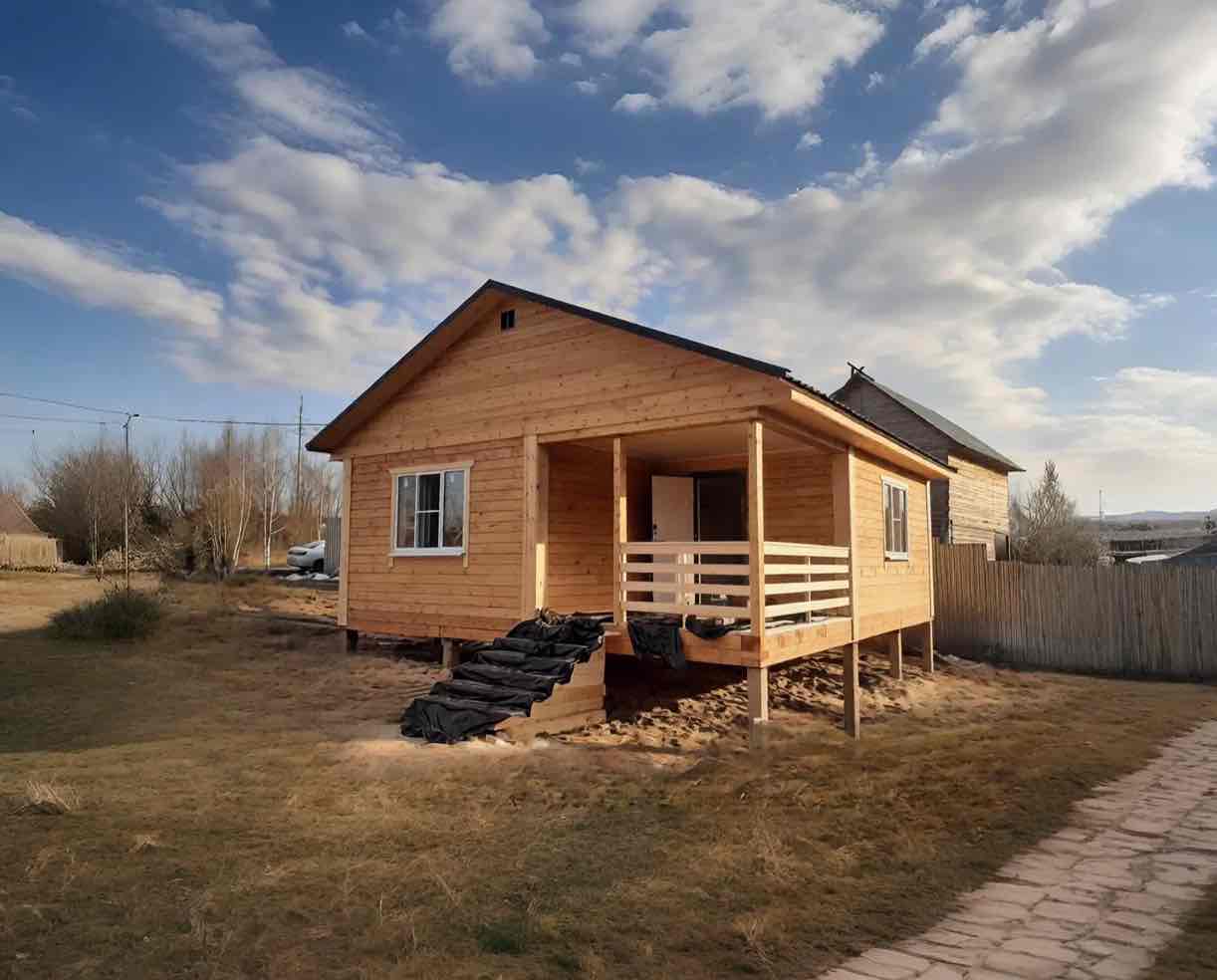 Баня из бруса 7х8 Баня из бруса 7х8